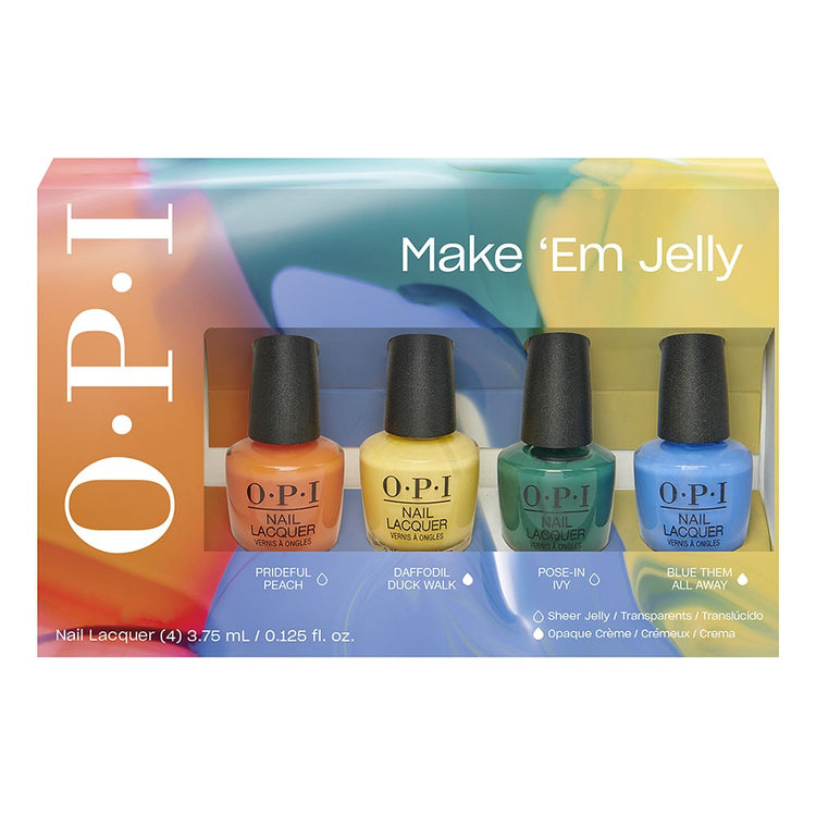 OPI Mini Nail Lacquer Make ‘Em Jelly 4PC DCS025 23439