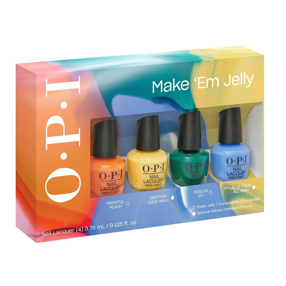 OPI Mini Nail Lacquer Make ‘Em Jelly 4PC DCS025 23439