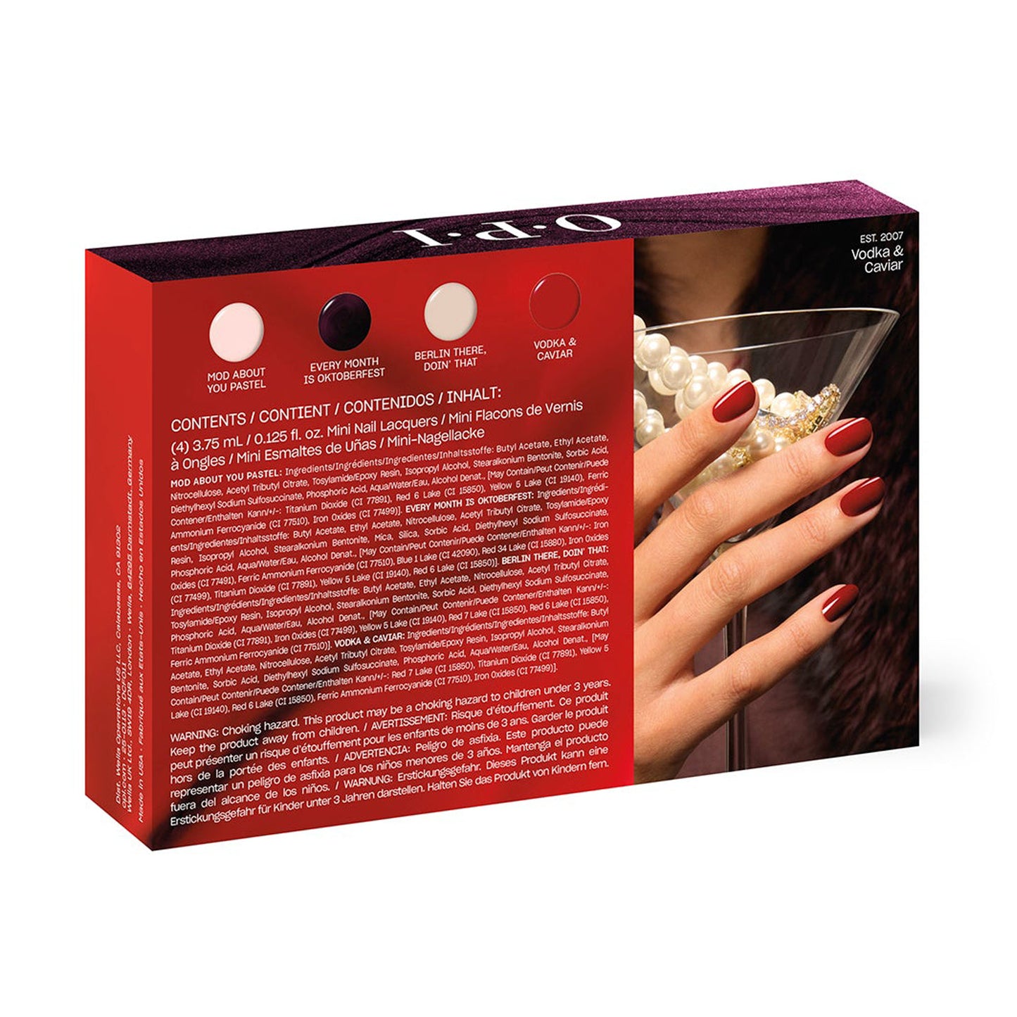 OPI Fall 2026 Nail Lacquer Mini 4Pack DCF011