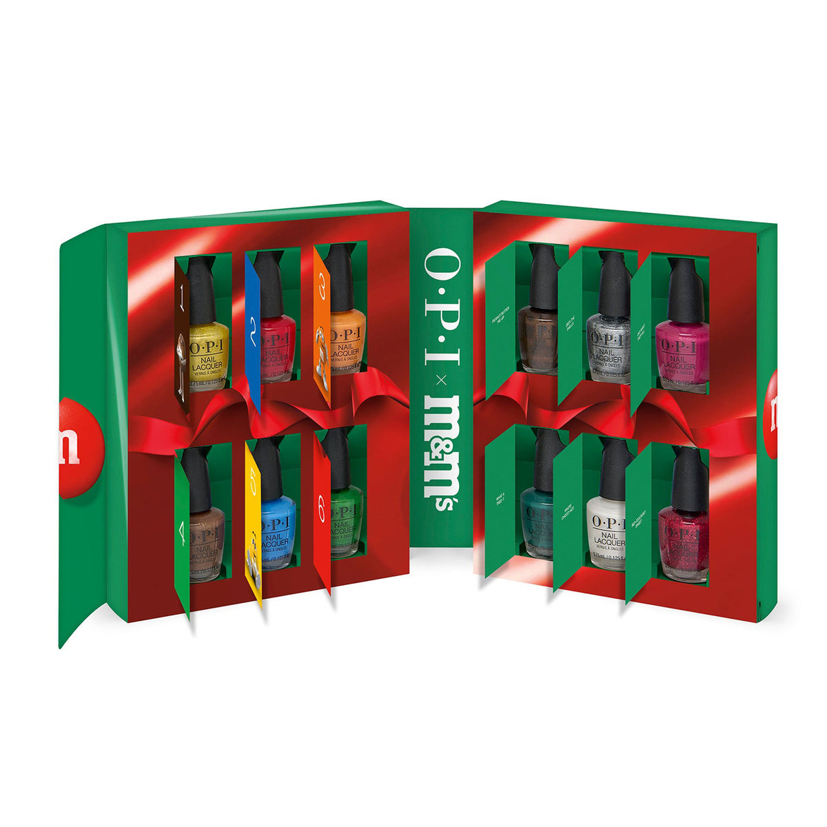 OPI Holiday 2026 OPI x M&M's Nail Lacquer Mini 12Pack HRT39