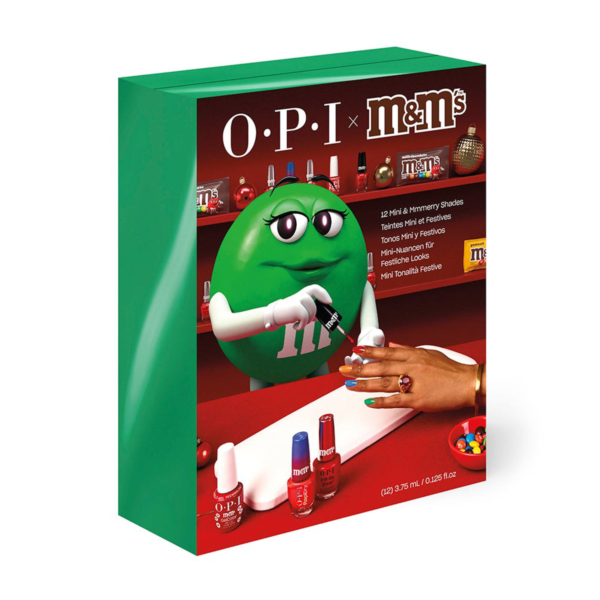 OPI Holiday 2026 OPI x M&M's Nail Lacquer Mini 12Pack HRT39
