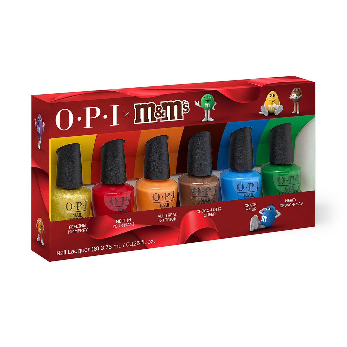 OPI Holiday 2026 OPI x M&M's Nail Lacquer Mini 6Pack HRT38