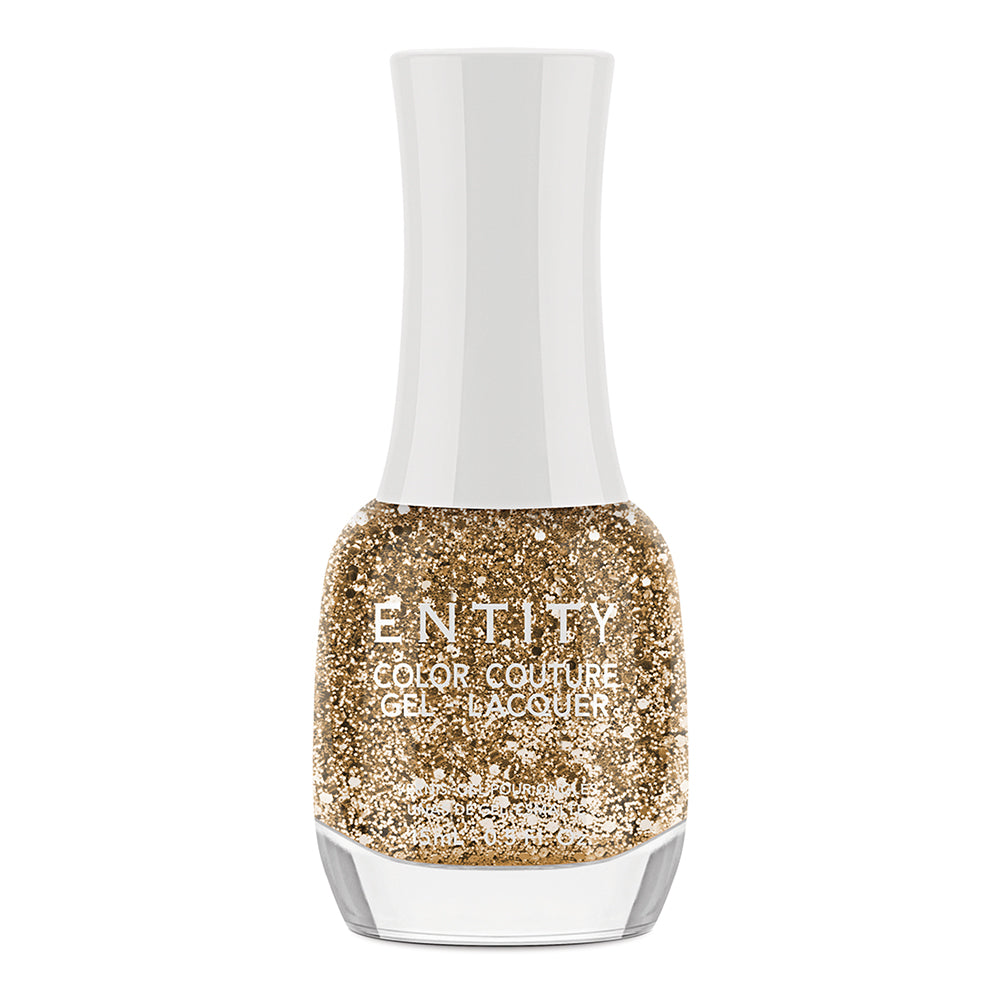 Entity Color Couture Lacquer 0.5 oz - Drops Of Gold 1869
