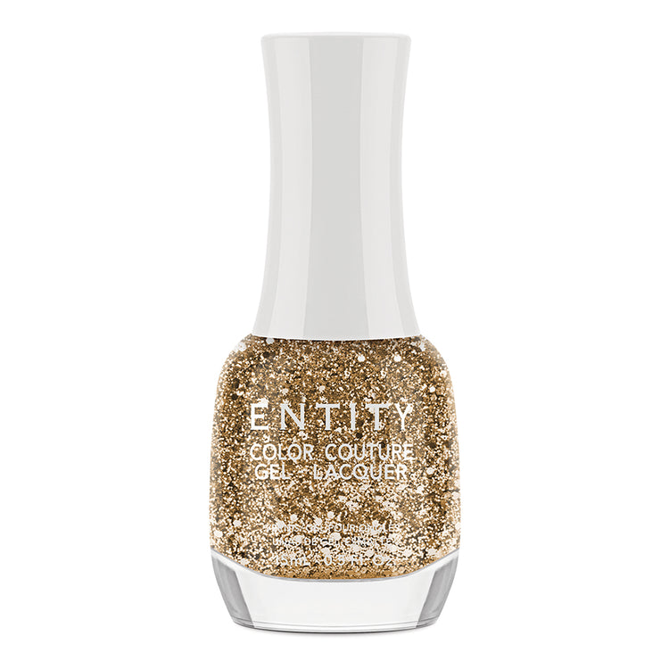 Entity Color Couture Lacquer 0.5 oz - Drops Of Gold 1869