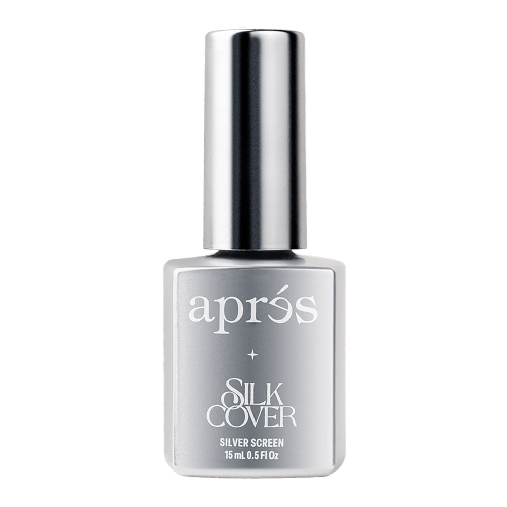 Apres Silk Cover 15 ml - Silver Screen 801 AP-5SLK801-WS