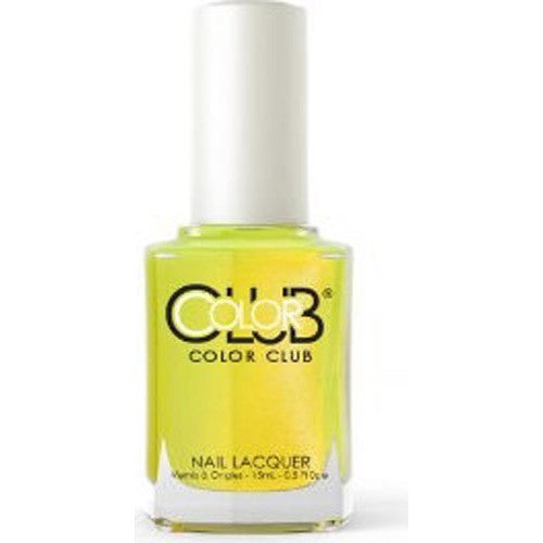 Color Club Neon Not-So-Mellow Yellow 0.5 oz. - 15 ml #AN27