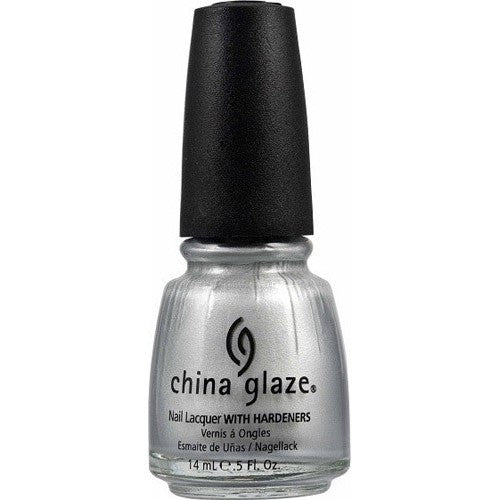China Glaze Metallic Platinum Silver 0.5 oz. #627 (77051)