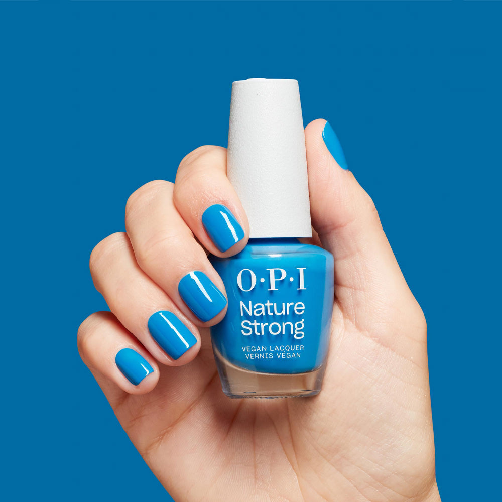 OPI Nature Strong Fresh as a Blue Daisy 0.5 fl oz NAT044