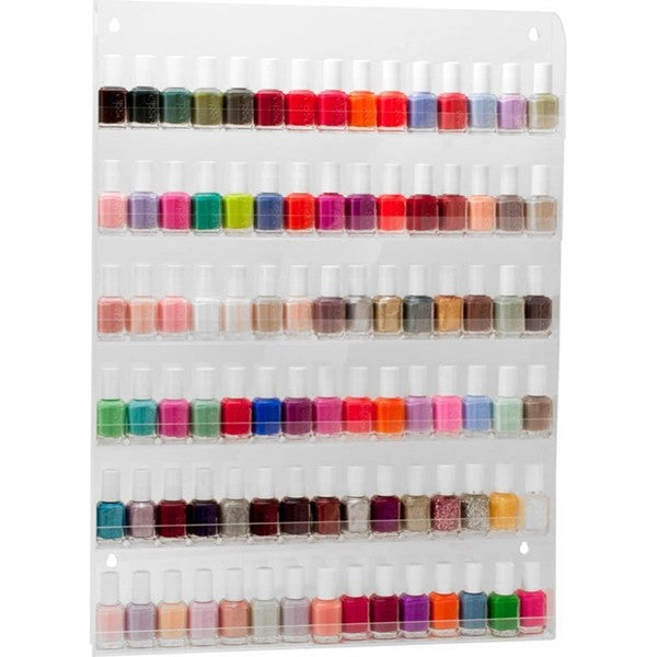 Acrylic Wall Mount Nail Polish Display, 90 units AWM-90