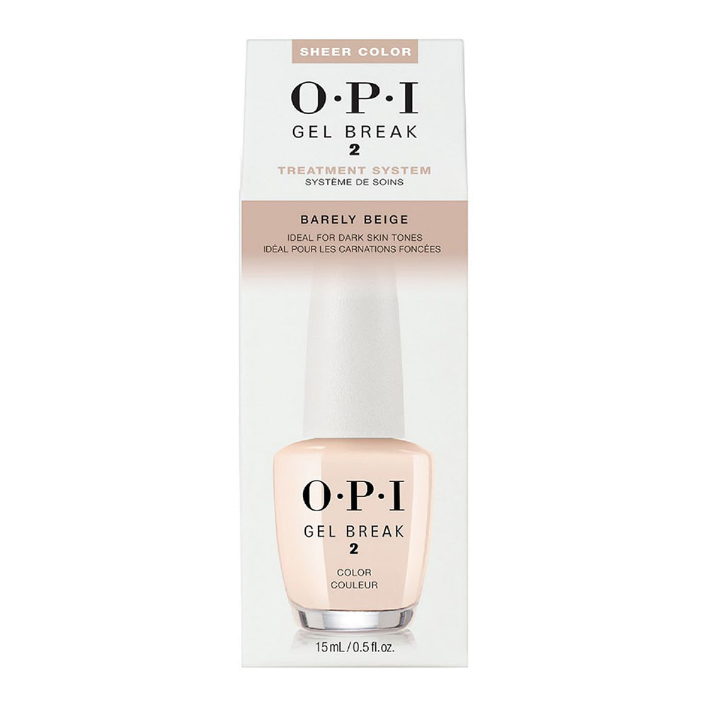 OPI Nail Lacquer Gel Break 0.5 fl oz Barely Beige NT R05