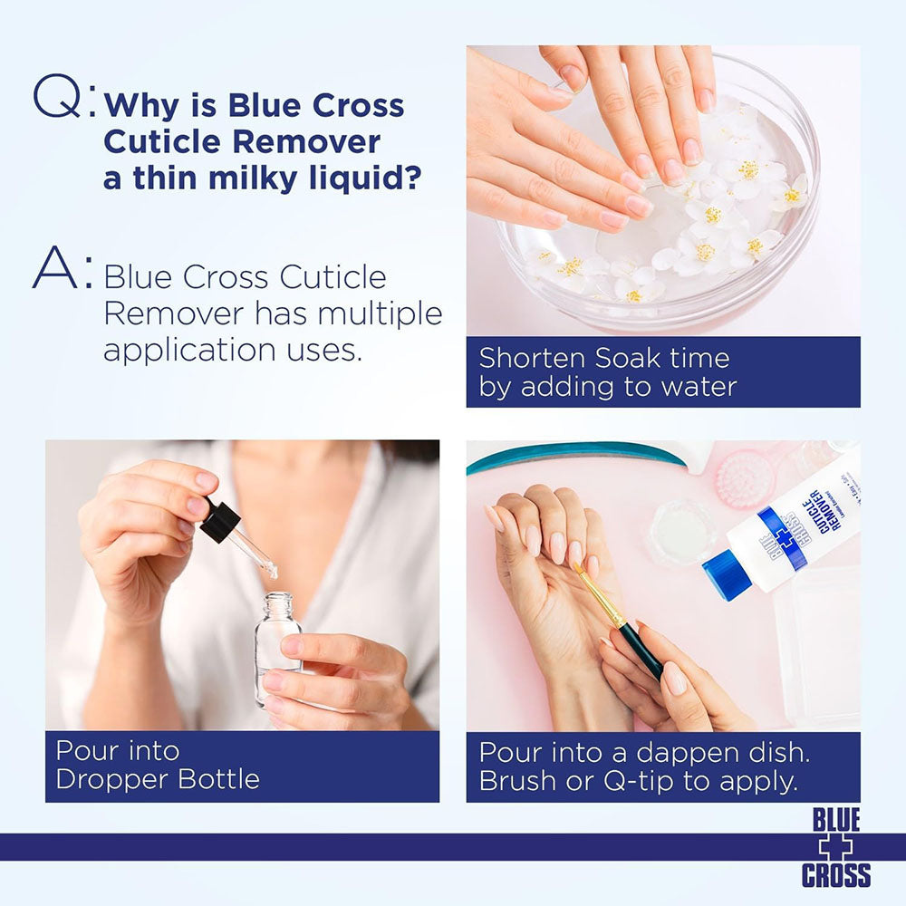 Blue+Cross Cuticle Remover 6 fl oz / 177 ml #106 45914