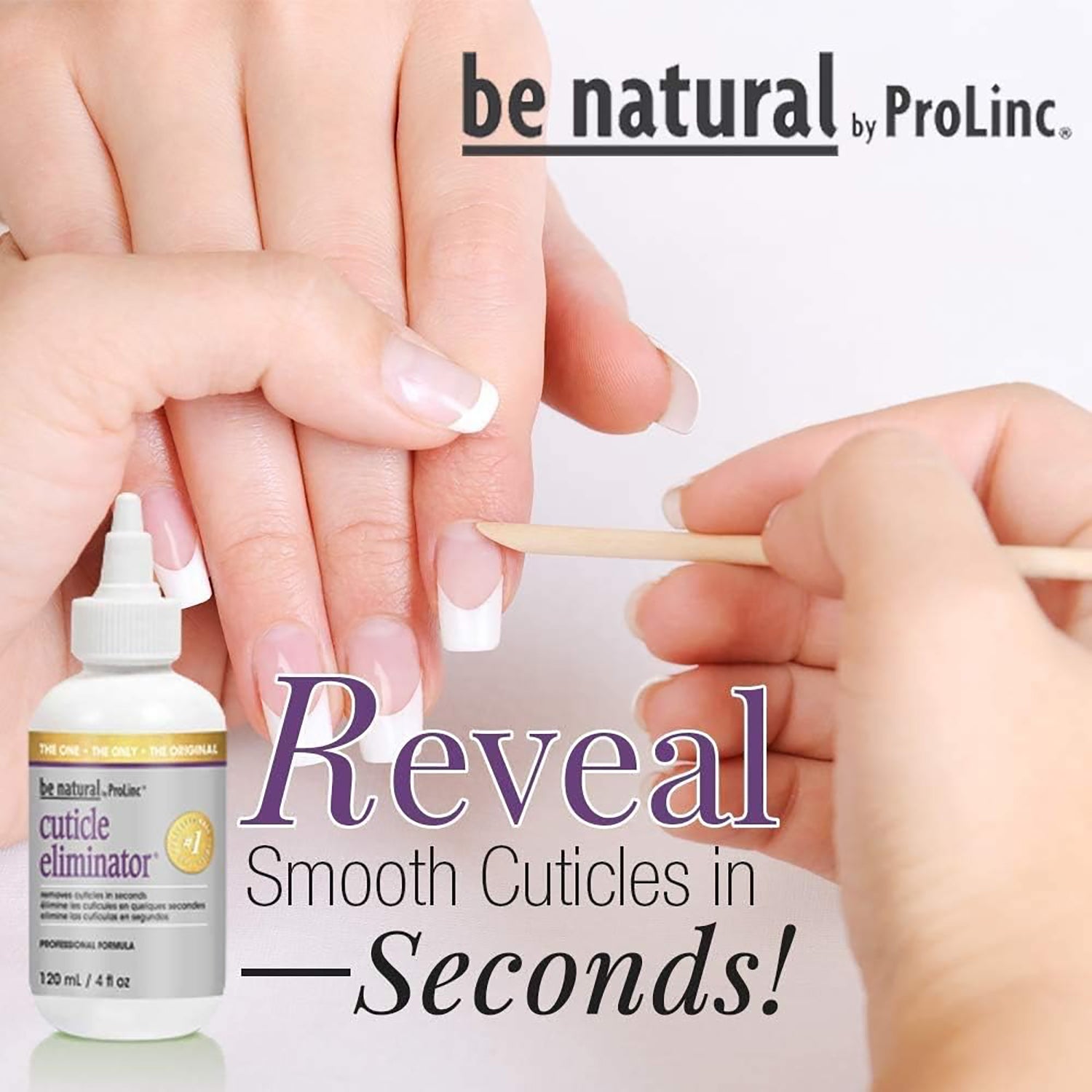 Be Natural Cuticle Eliminator 4 fl oz - 118ml #21280