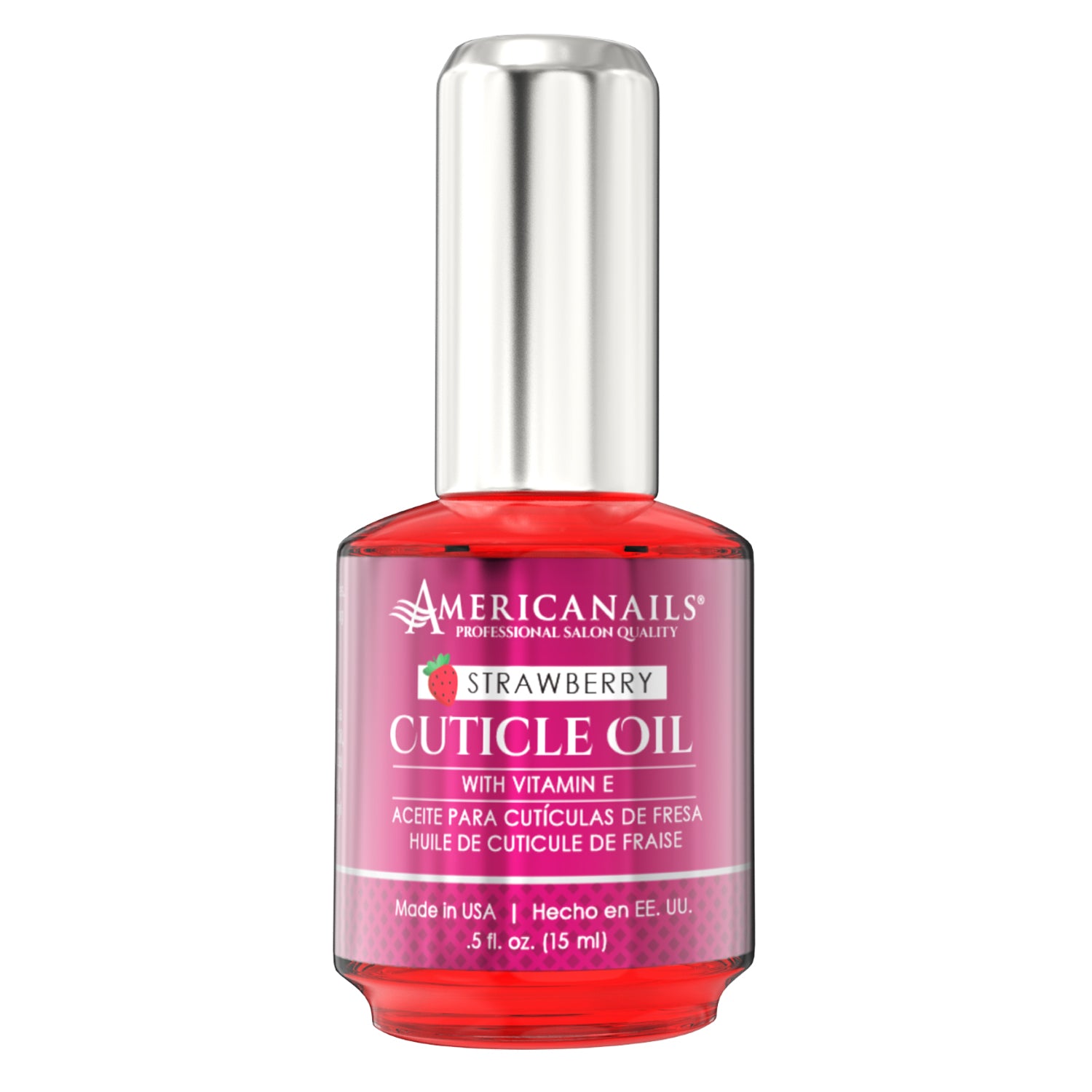 Americanails Cuticle Oil 0.5 oz - Strawberry AMN1184S 01170