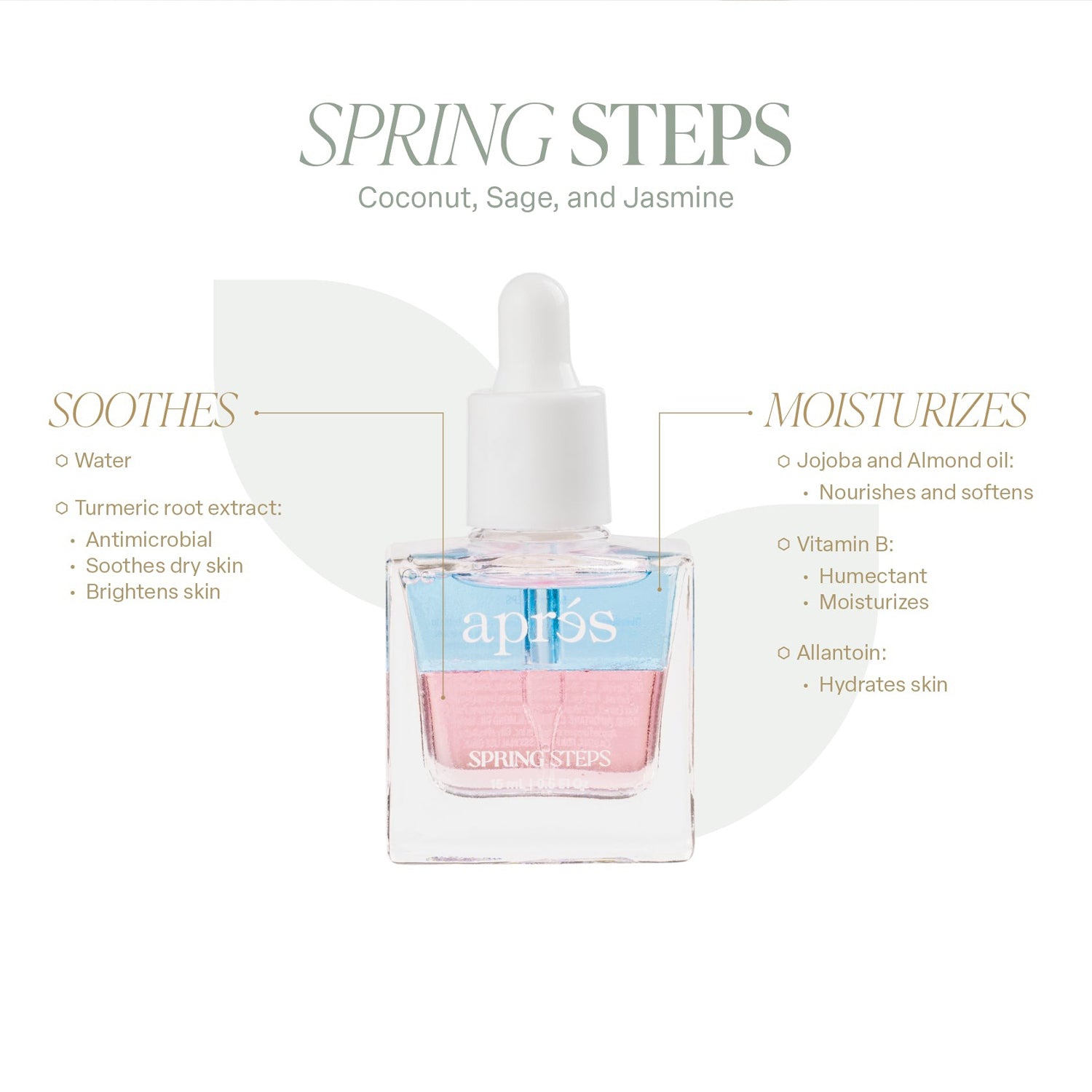 Apres Cuticle Oil Serum Spring Steps 15ml AP-MP-CO-1 17209