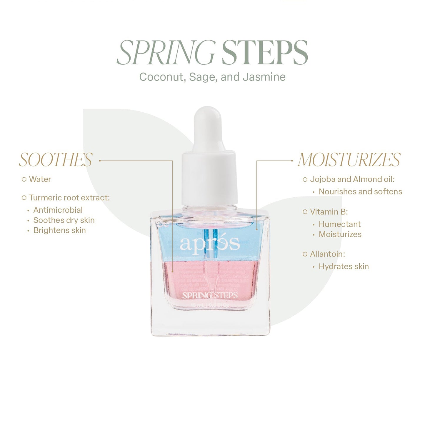 Apres Cuticle Oil Serum Spring Steps 15ml AP-MP-CO-1 17209
