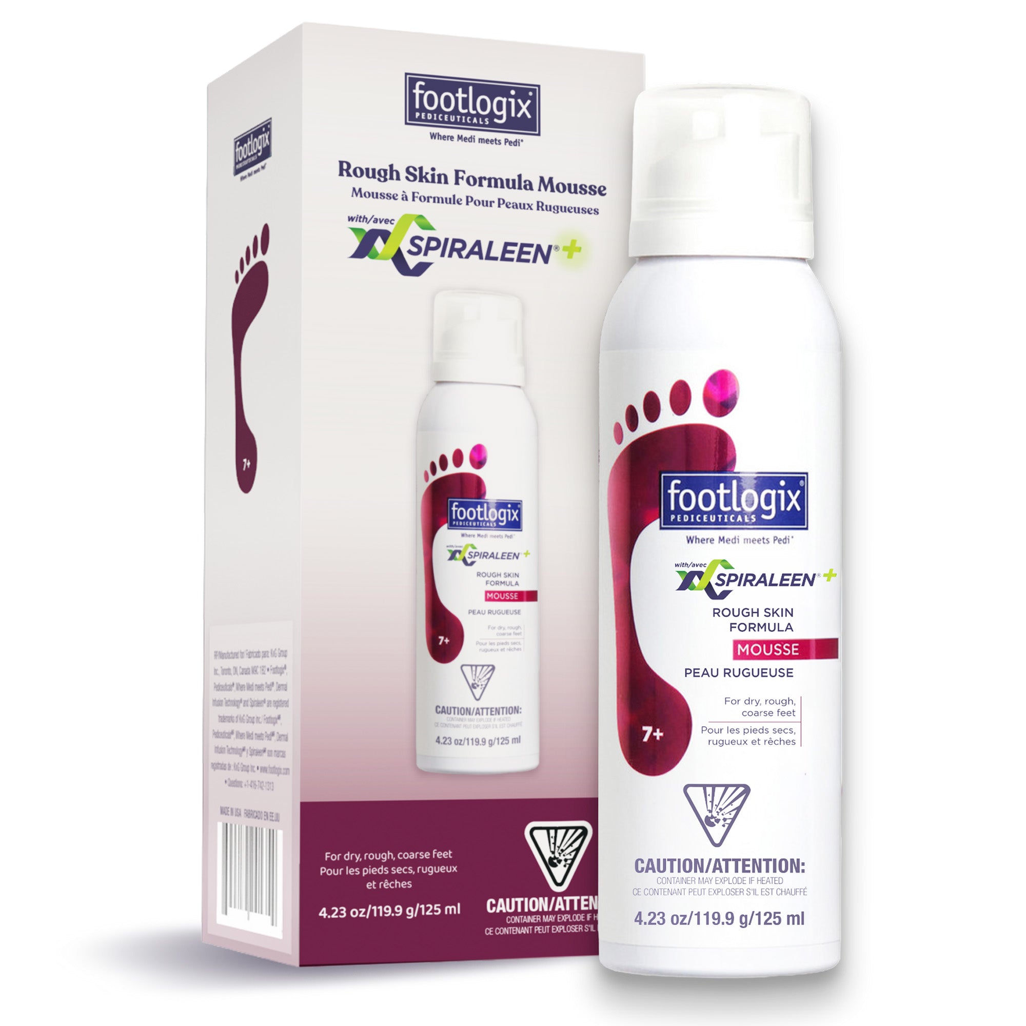 Footlogix Rough Skin Formula Mousse 7+ with Spiraleen 24131