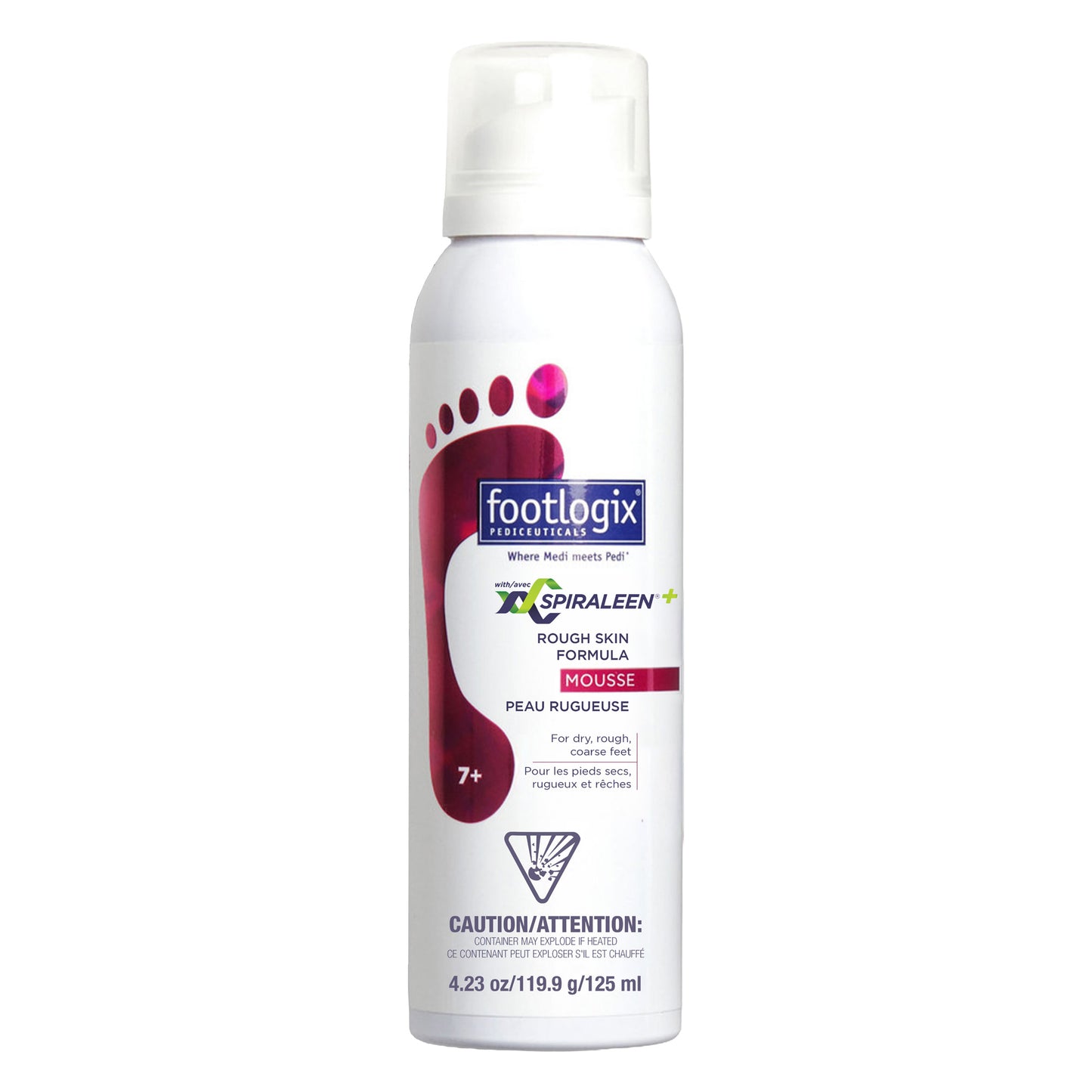 Footlogix Rough Skin Formula Mousse 7+ with Spiraleen 24131