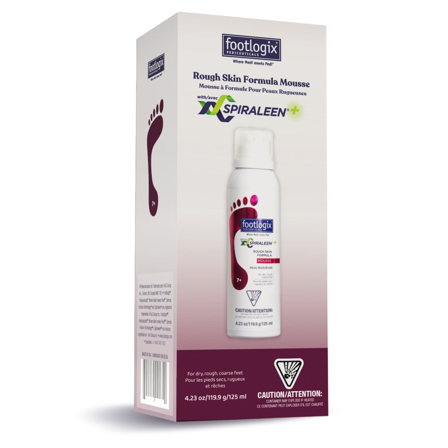 Footlogix Rough Skin Formula Mousse 7+ with Spiraleen 24131