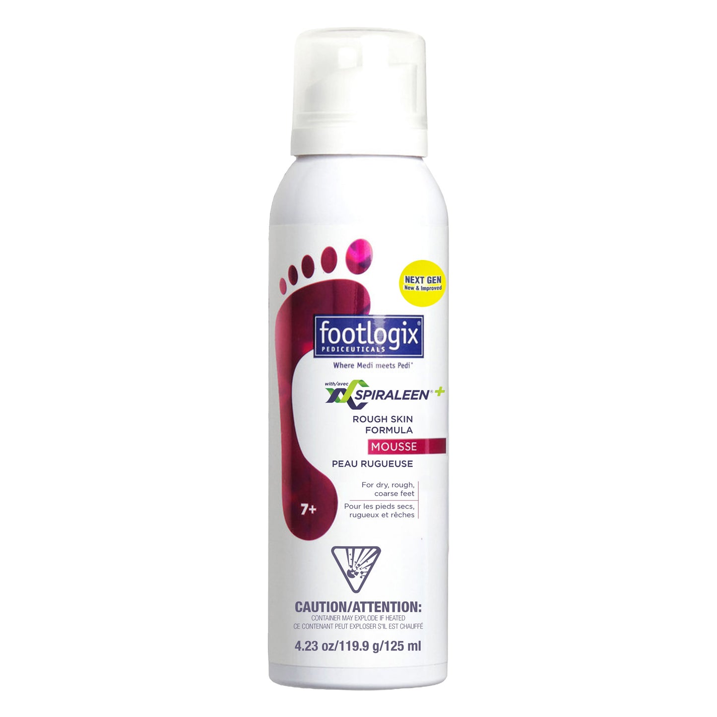 Footlogix Rough Skin Formula Mousse 7+ with Spiraleen 24131