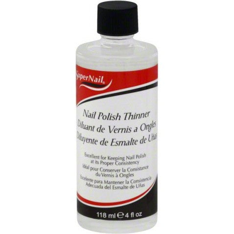 SuperNail Nail Polish Thinner 4 oz. - 118 ml #31305