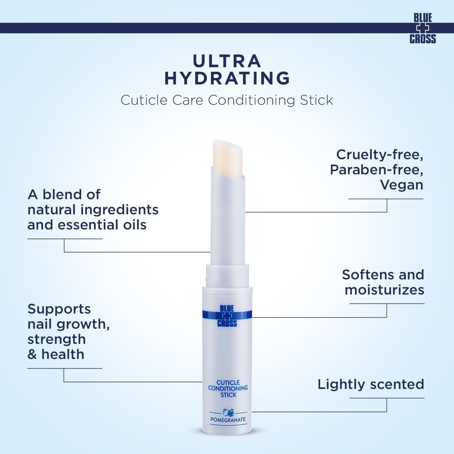 Blue Cross Cuticle Conditioning Stick Pomegranate 71262
