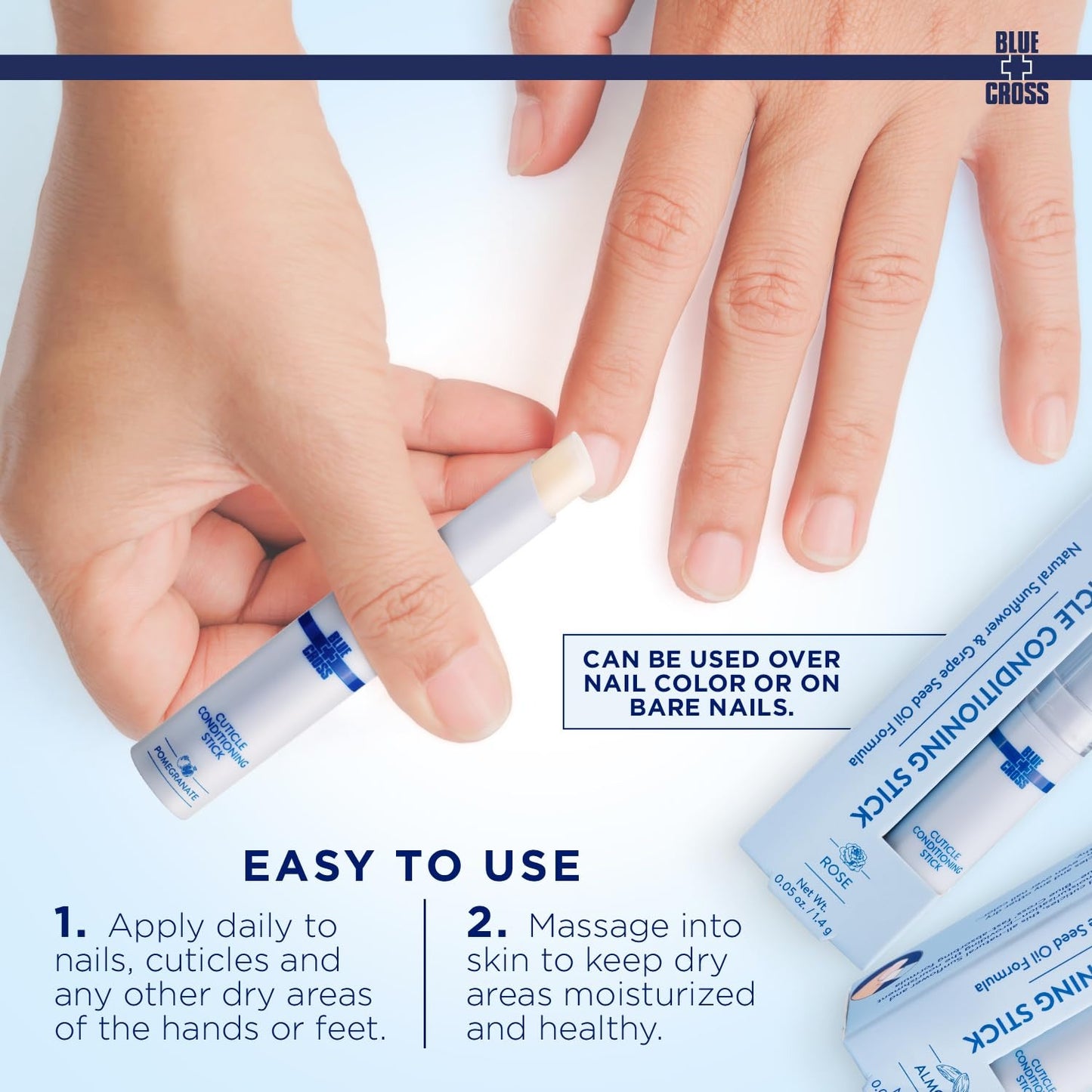 Blue Cross Cuticle Conditioning Stick Pomegranate 71262
