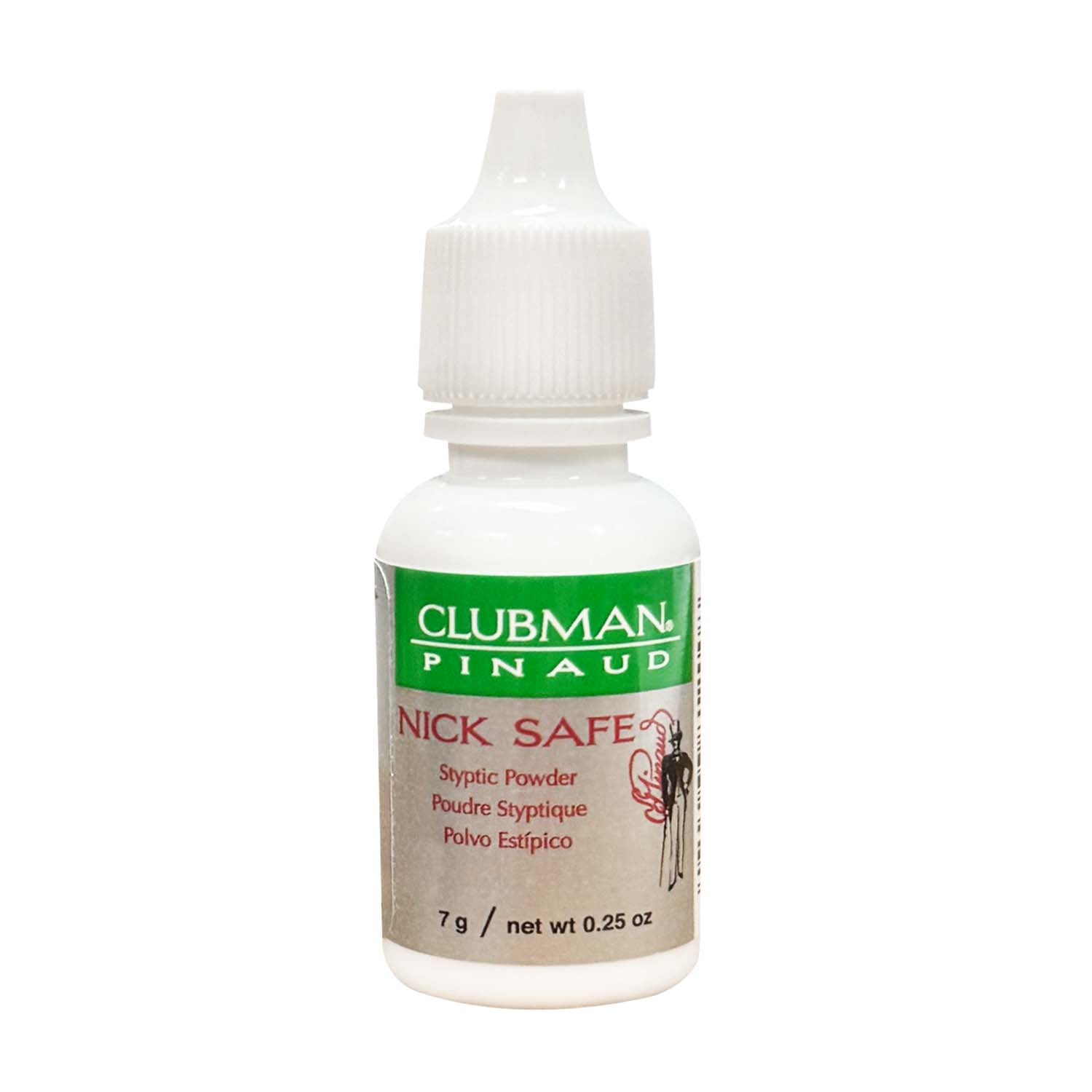 Clubman Nick Safe Styptic Powder 0.25oz.-7g 81200