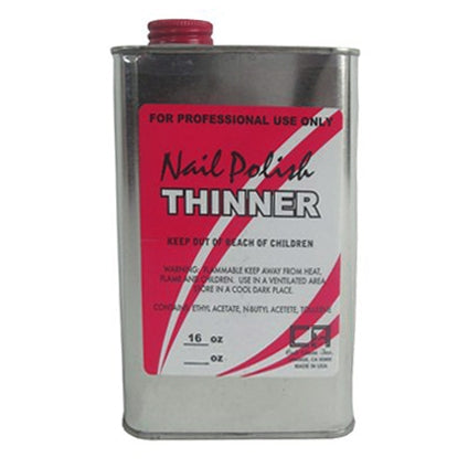 Nail Polish Thinner - 16 oz (Tin Can) THI00116
