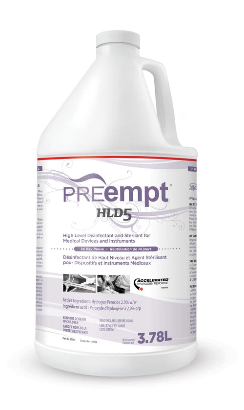PREempt HLD5 High Level Disinfectant Gallon PRE-11505