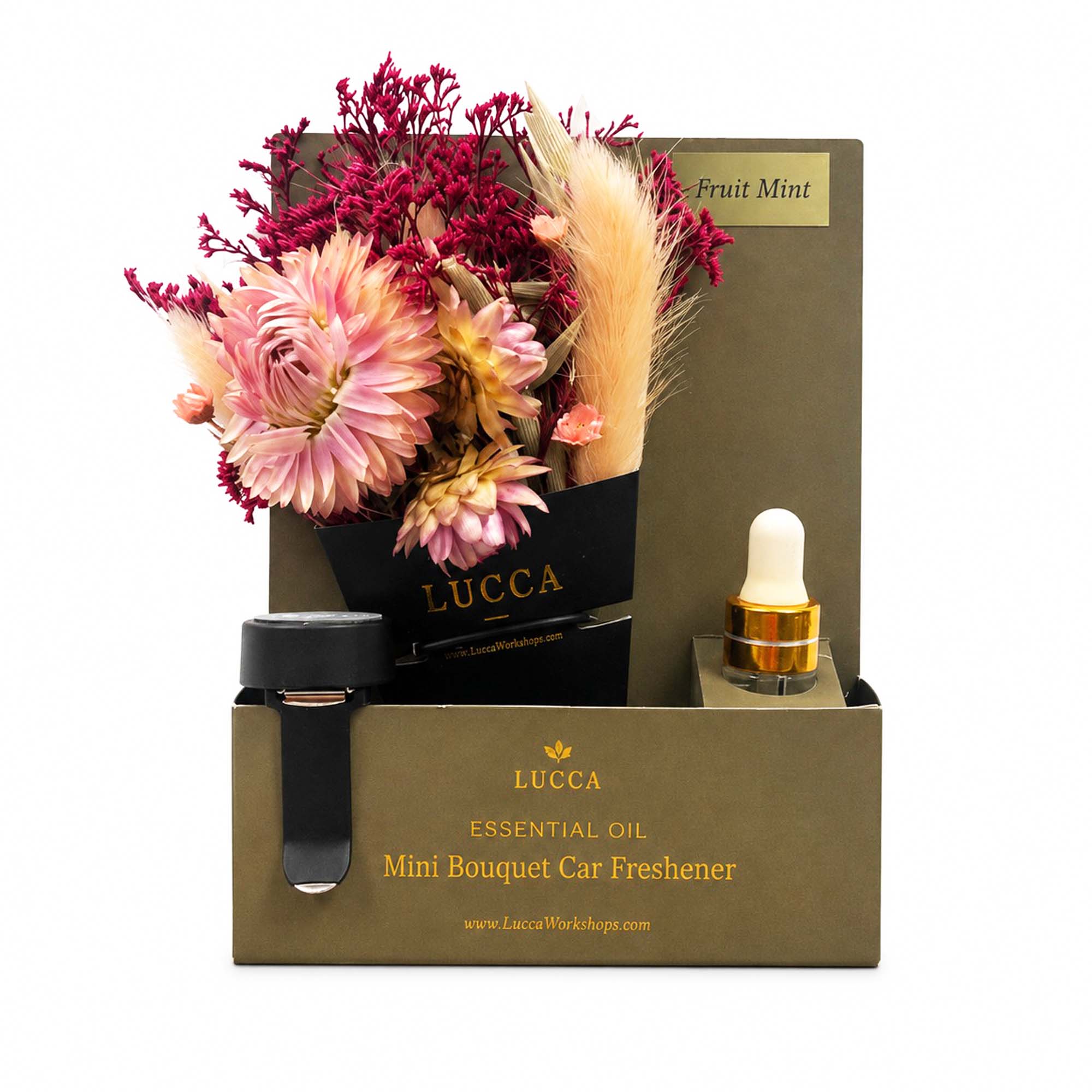 Nontoxic Floral Car Air Freshener | Grapefruit Mint 19690