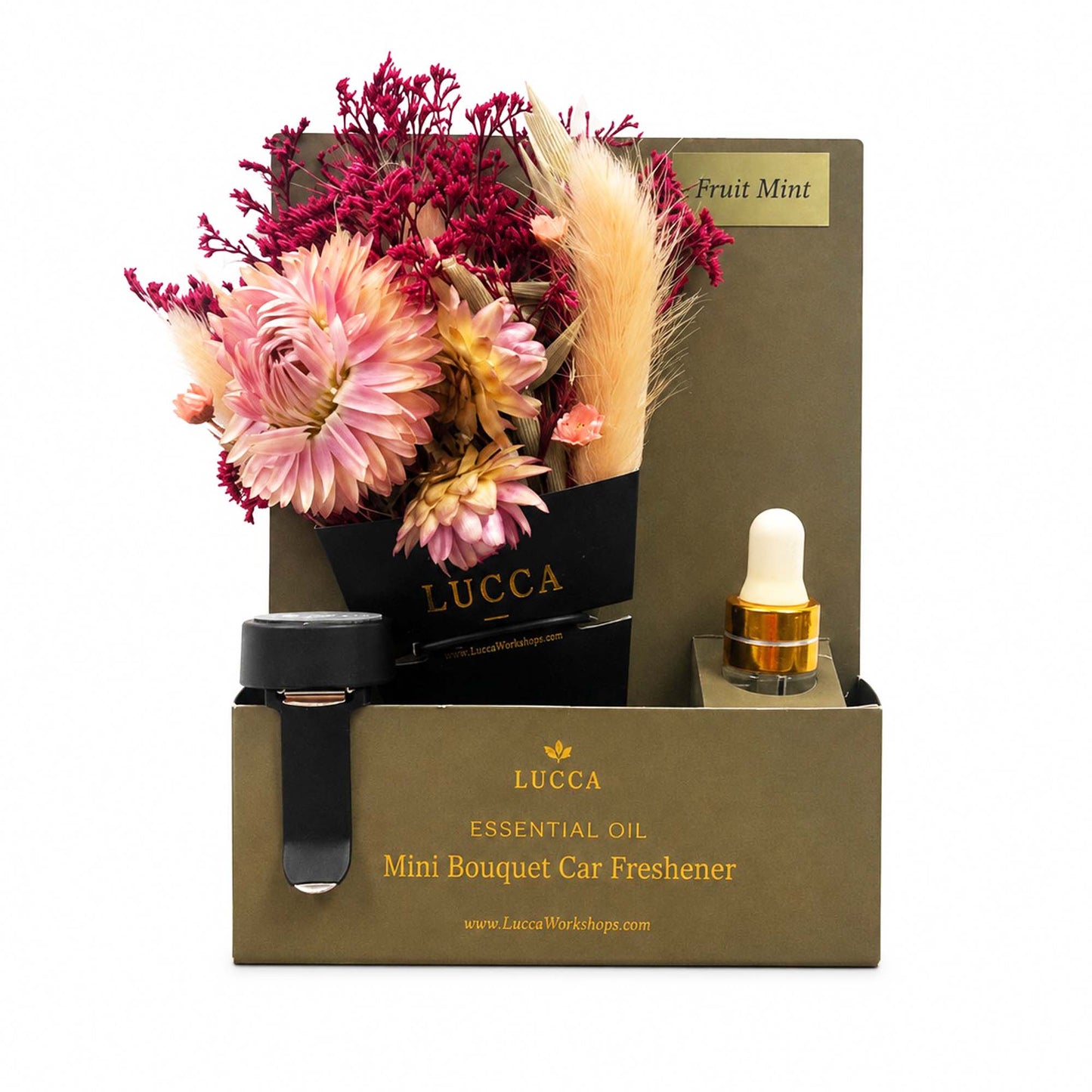 Nontoxic Floral Car Air Freshener | Grapefruit Mint 19690