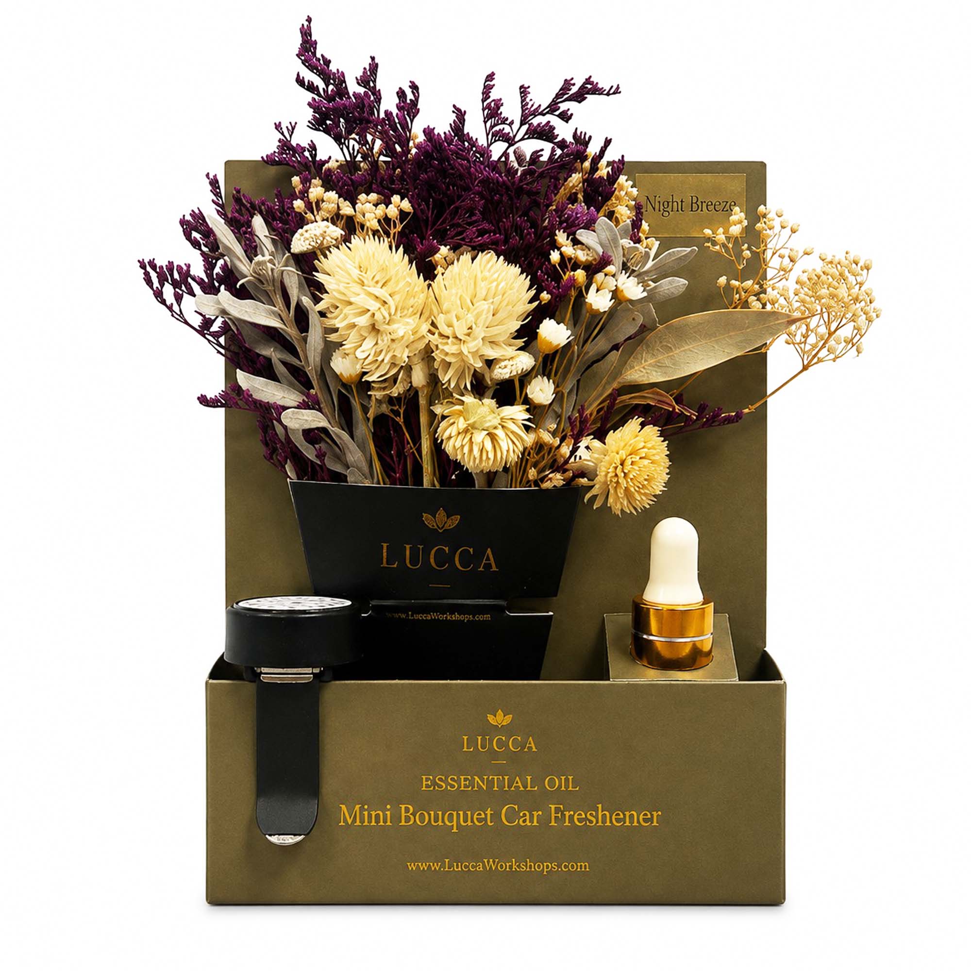 Nontoxic Floral Car Air Freshener | Vanilla & Rose 19691