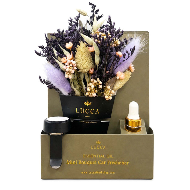 Nontoxic Floral Car Air Freshener | Amber & Chamomile 19692