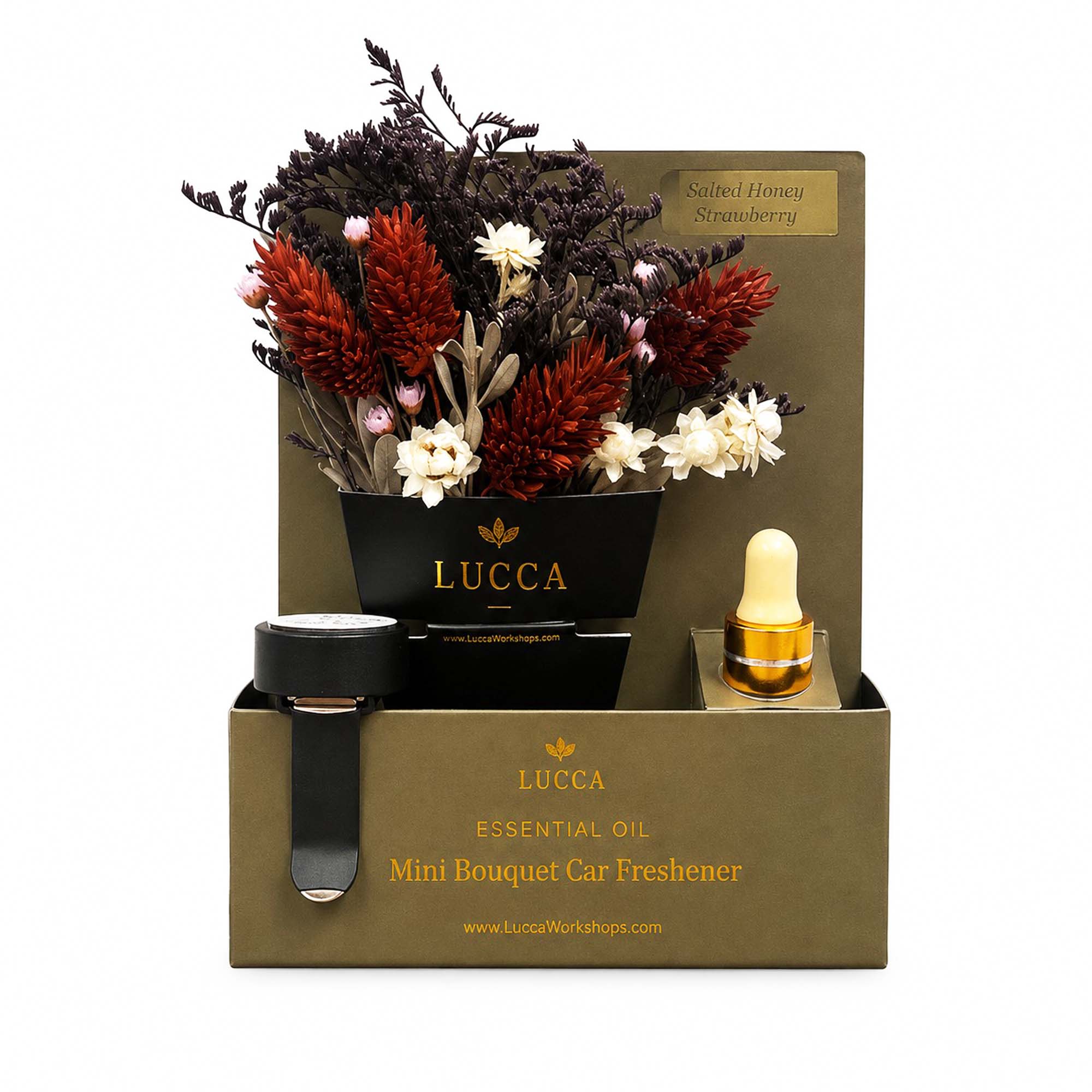 Nontoxic Floral Car Air Freshener Salted Honey Strawb 19695