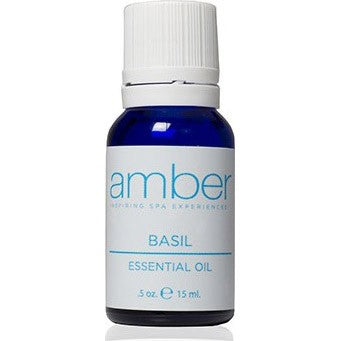Amber Sweet Basil Essential Oil 15 ml - .5 oz
