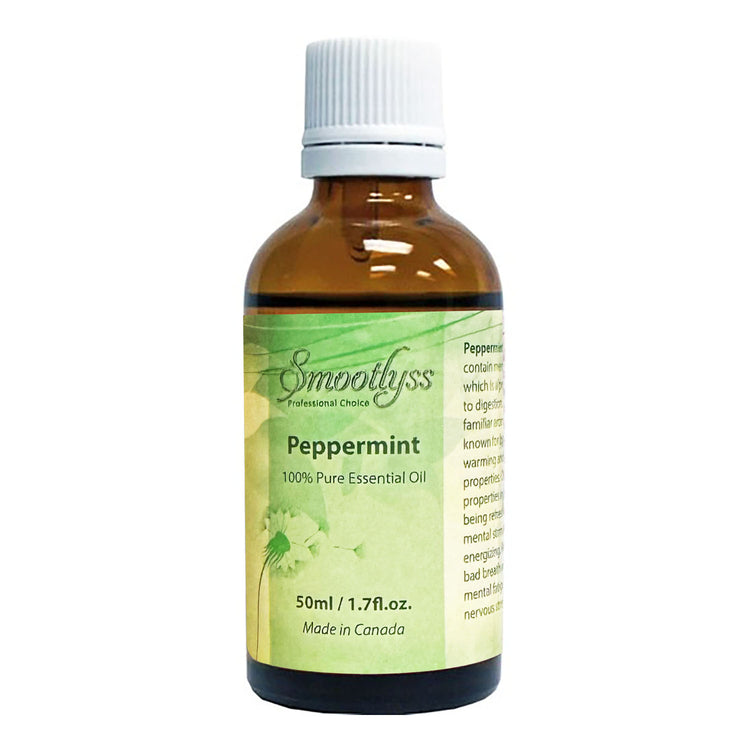 Smootlyss Peppermint Essential Oil 50ml - Made In Canada