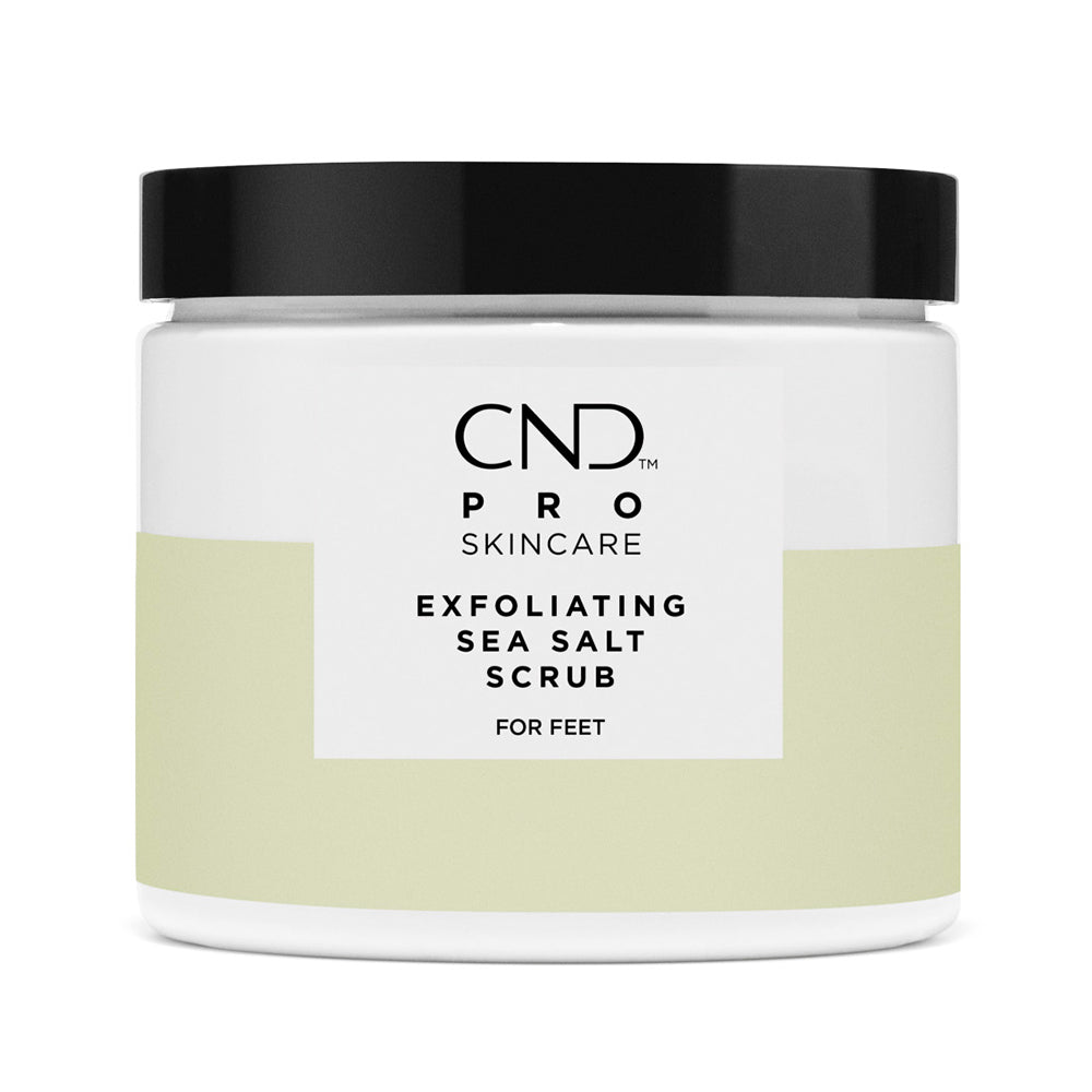 CND Pro Skincare Exfoliating Sea Salt ScrubForFeet 18oz00738