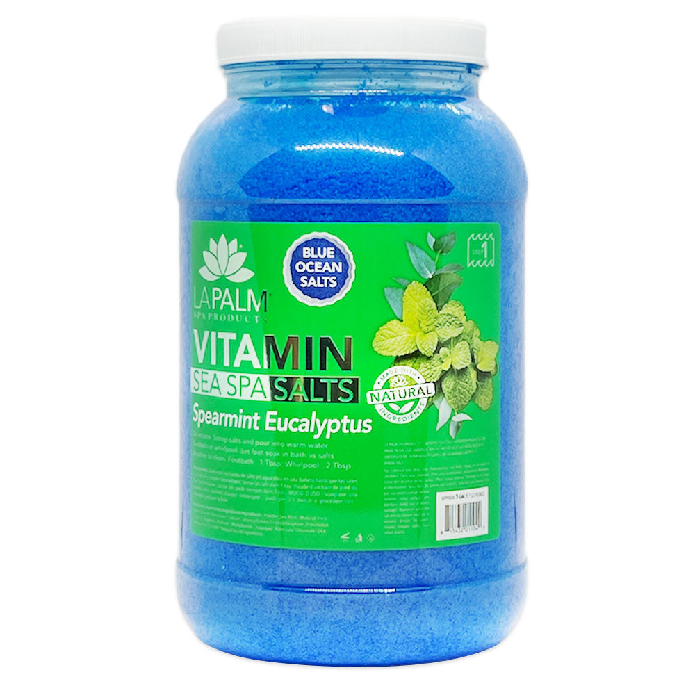 Sels de spa La Palm Sea Salts 1 gallon – Menthe verte eucalyptus LP199