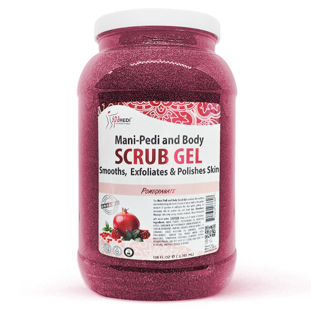 Spa Redi Pedi Scrub Gal - Pomegranate C01S-03380