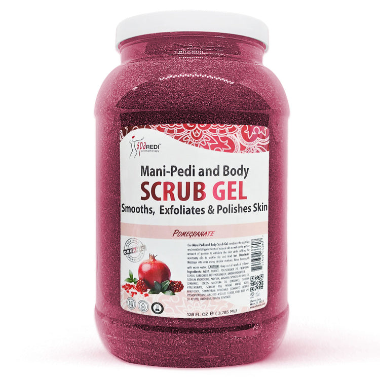 Spa Redi Pedi Scrub Gal - Pomegranate C01S-03380