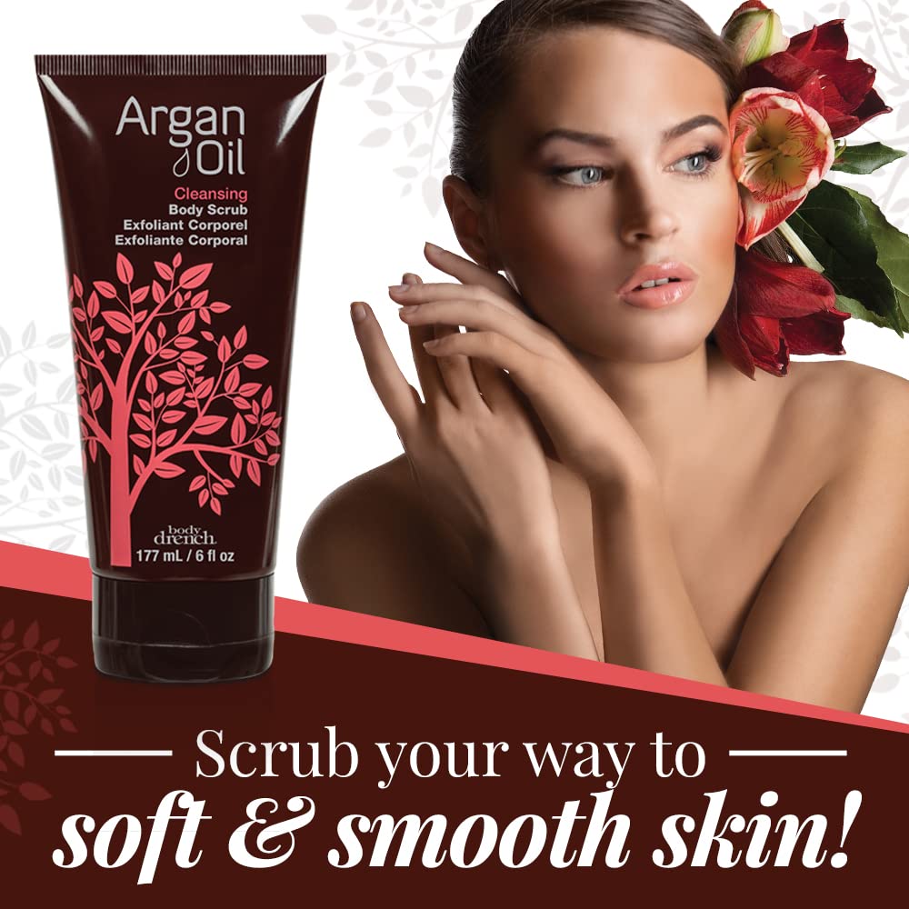 Body Drench Argan Oil Body Scrub 6 fl oz 20709