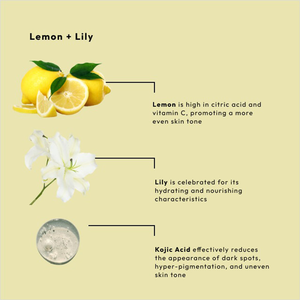 BCL SPA Crème de Massage Éclaircissante 64oz Citron + Lys 56906
