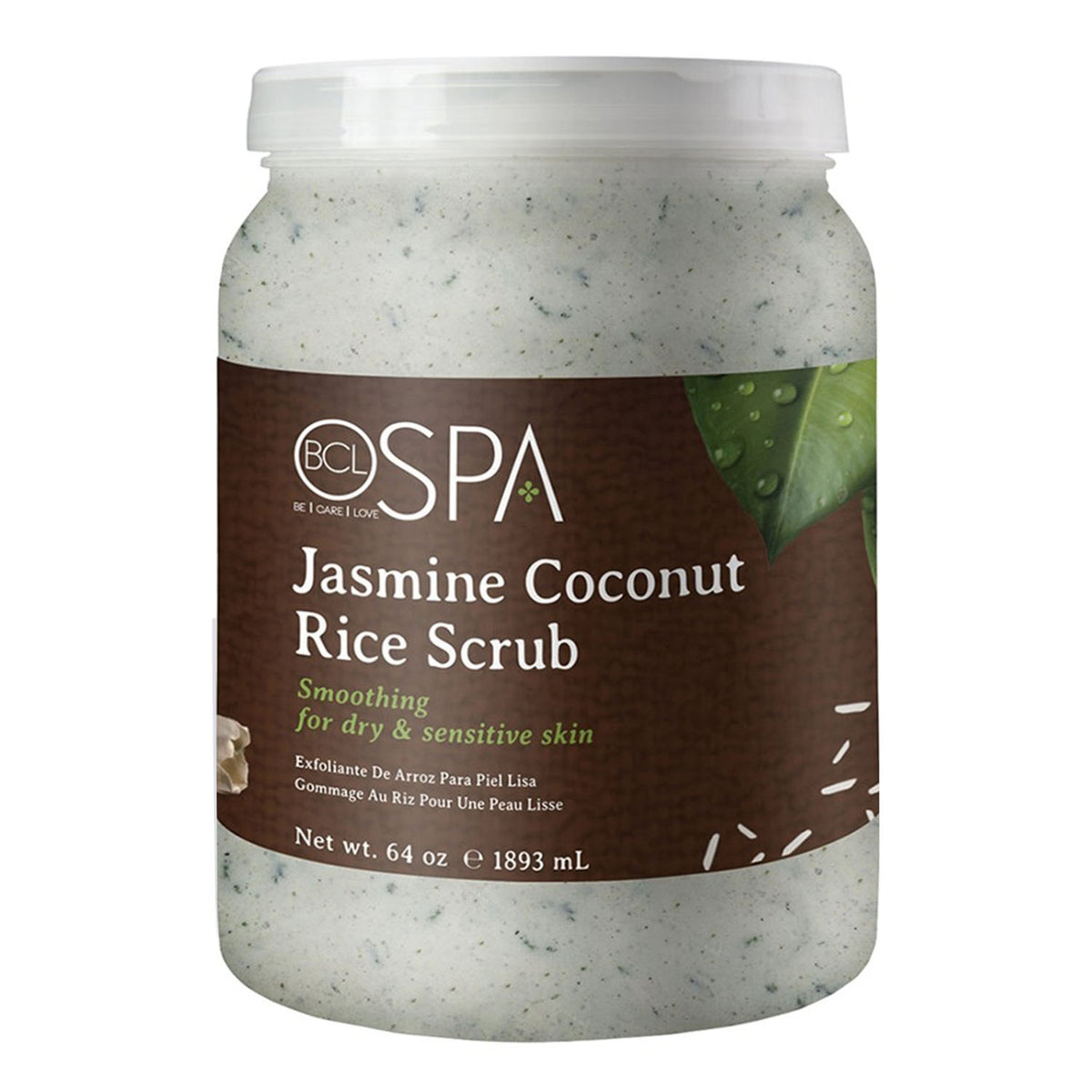BCL SPA Rice Scrub 64 oz - Jasmine Coconut SPA59104