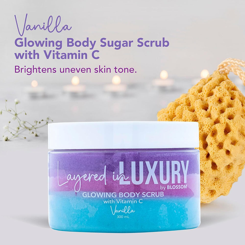 Blossom Glowing Body Scrub 300 ml - Vanilla 90423