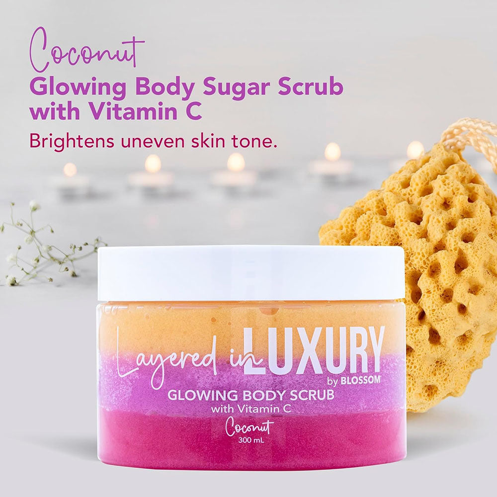 Blossom Glowing Body Scrub 300 ml - Coconut 90424
