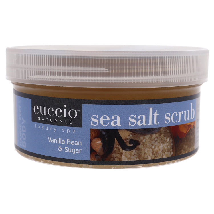 Cuccio Sea Salt Scrub Vanilla Bean & Sugar 19.5 oz #3225