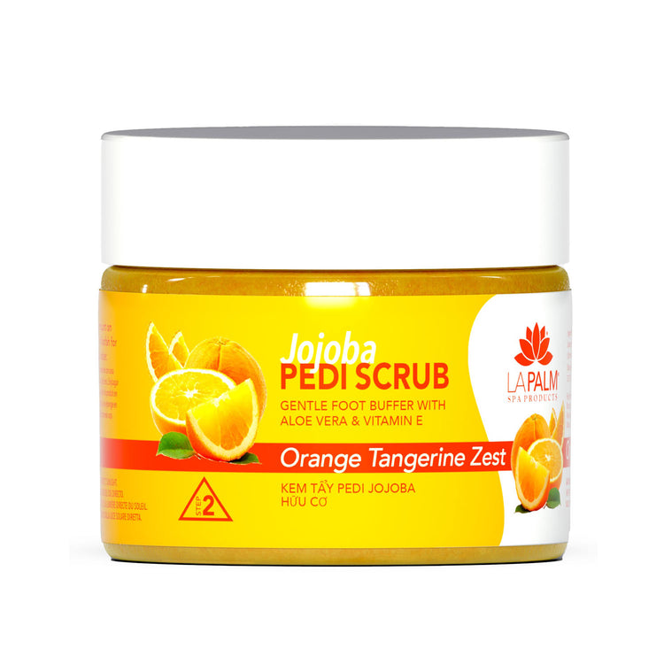 La Palm Pedi Scrub 12oz - Orange Tangerine Zest LP159/01169