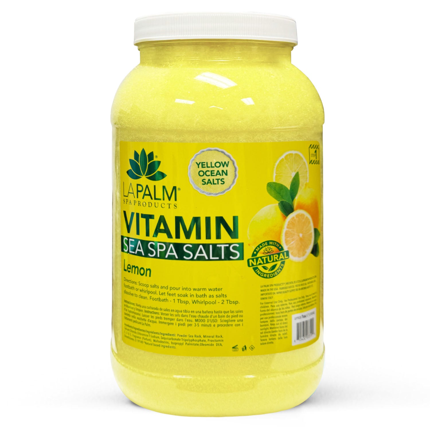 La Palm Sea Spa Salts 1G - Lemon LP507/03319
