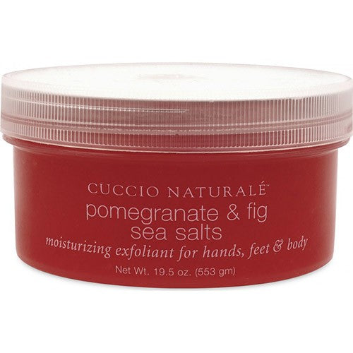 Cuccio Sea Salt Scrub Pomegranate & Fig 19.5 oz 3095-C