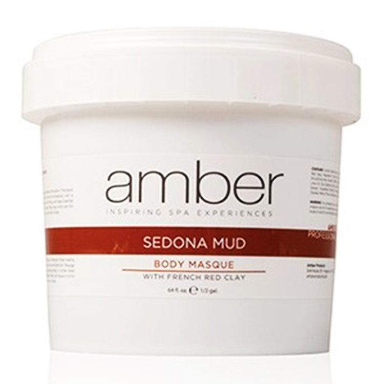 Amber Body Masque Sedona Mud w/French Red Clay 64 oz - 75221